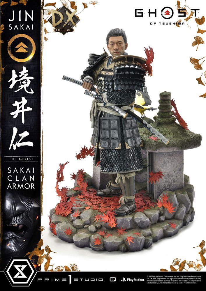 Estatua Sakai Clan Armor Deluxe Bonus Version Ghost of Tsushima 1/4 60cm Prime 1 Studios