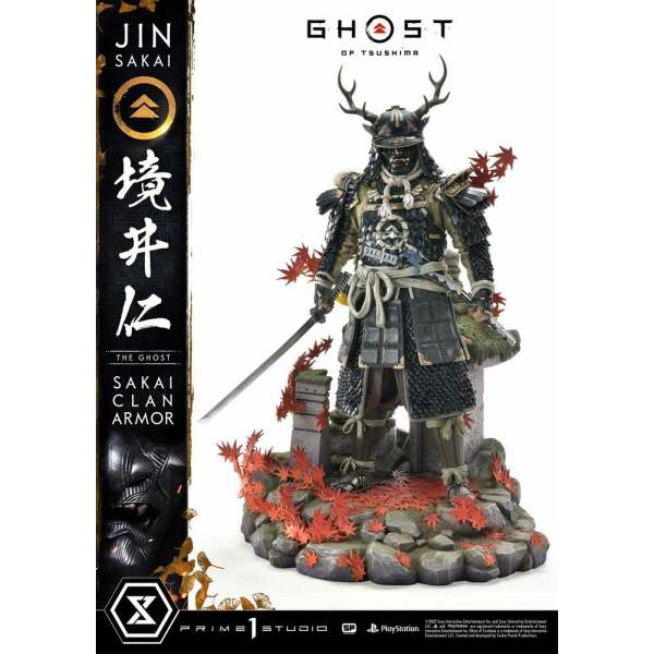 Estatua Sakai Clan Armor Regular Version Ghost of Tsushima 1/4 60cm Prime 1 Studios - Collector4U.com