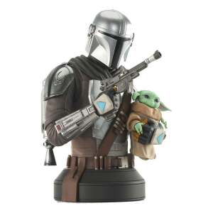 Busto The Mandalorian with Grogu Star Wars: The Mandalorian 1/6 15 cm Gentle Giant - Collector4U.com