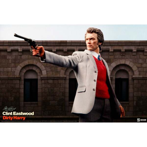 Figura Clint Eastwood Harry el Sucio Legacy Collection Harry Callahan 1/6 30cm Sideshow - Collector4U.com