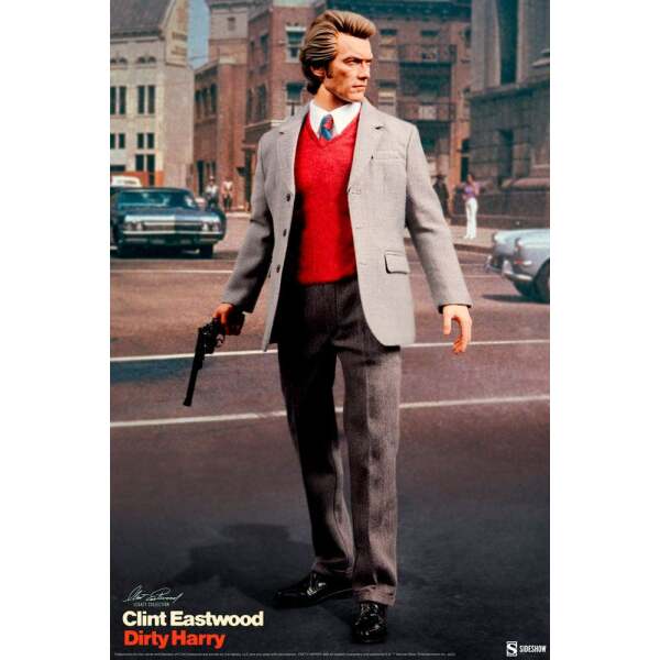 Figura Clint Eastwood Harry el Sucio Legacy Collection Harry Callahan 1/6 30cm Sideshow - Collector4U.com