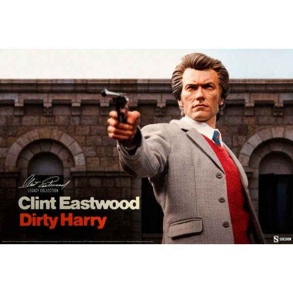 Figura Clint Eastwood Harry el Sucio Legacy Collection Harry Callahan 1/6 30cm Sideshow - Collector4U.com