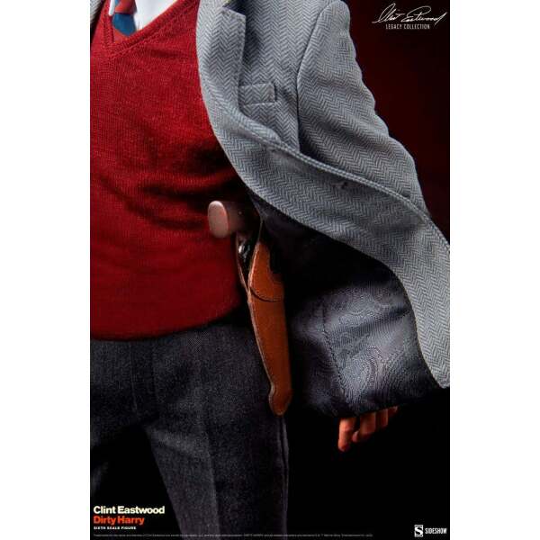 Figura Clint Eastwood Harry el Sucio Legacy Collection Harry Callahan 1/6 30cm Sideshow - Collector4U.com