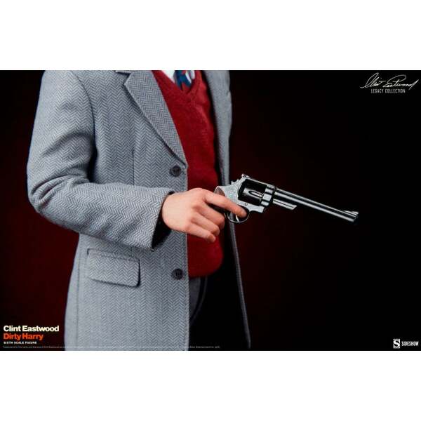 Figura Clint Eastwood Harry el Sucio Legacy Collection Harry Callahan 1/6 30cm Sideshow - Collector4U.com