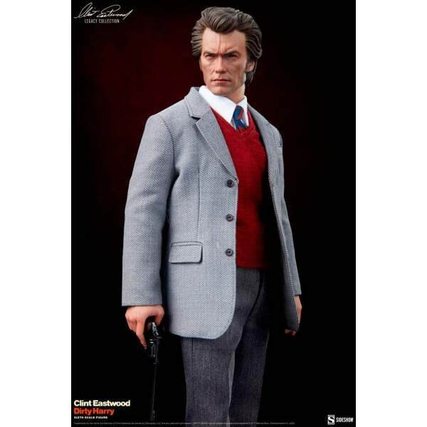 Figura Clint Eastwood Harry el Sucio Legacy Collection Harry Callahan 1/6 30cm Sideshow - Collector4U.com