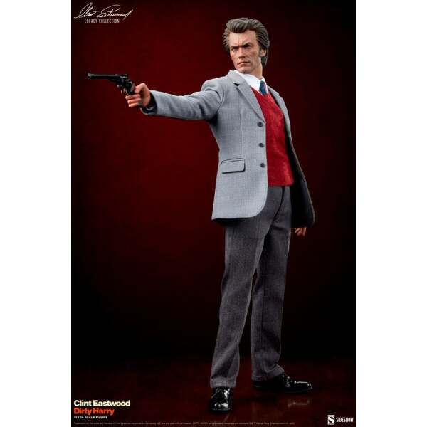 Figura Clint Eastwood Harry el Sucio Legacy Collection Harry Callahan 1/6 30cm Sideshow - Collector4U.com