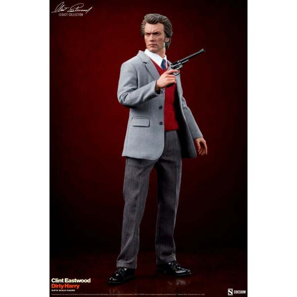 Figura Clint Eastwood Harry el Sucio Legacy Collection Harry Callahan 1/6 30cm Sideshow - Collector4U.com