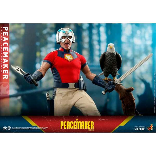 Figura Peacemaker Escuadrón Suicida Movie Masterpiece 1/6 31 cm Hot Toys - Collector4U.com