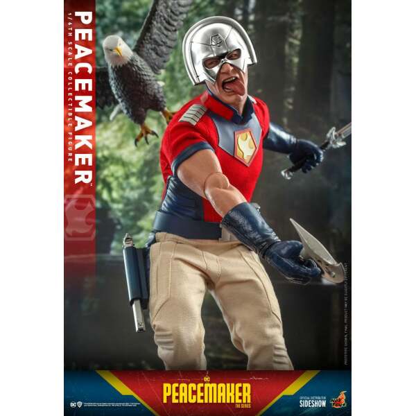 Figura Peacemaker Escuadrón Suicida Movie Masterpiece 1/6 31 cm Hot Toys - Collector4U.com