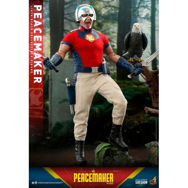 Figura Peacemaker Escuadrón Suicida Movie Masterpiece 1/6 31 cm Hot Toys - Collector4U.com