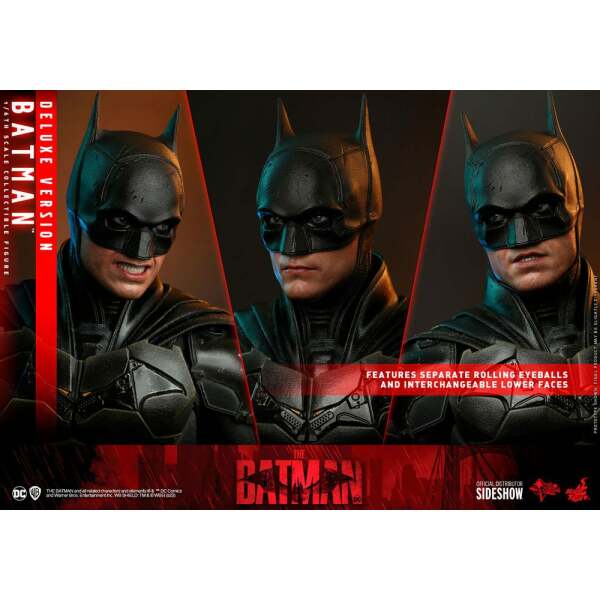 Figura Batman Deluxe The Batman Version Movie Masterpiece 1/6 31cm Hot Toys - Collector4U.com