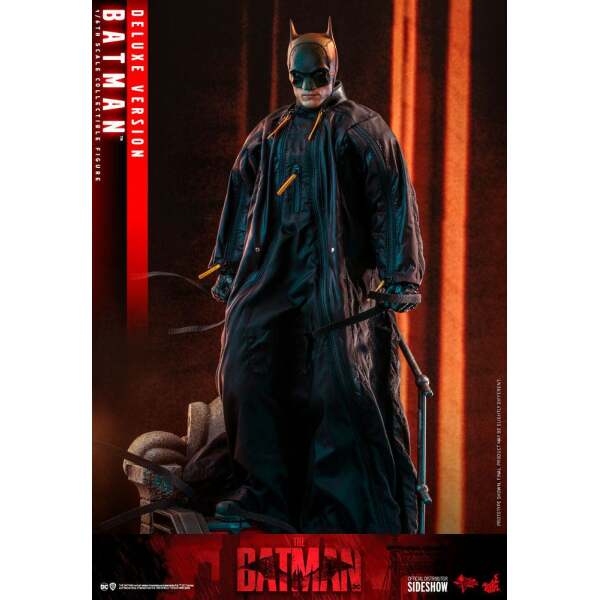 Figura Batman Deluxe The Batman Version Movie Masterpiece 1/6 31cm Hot Toys - Collector4U.com