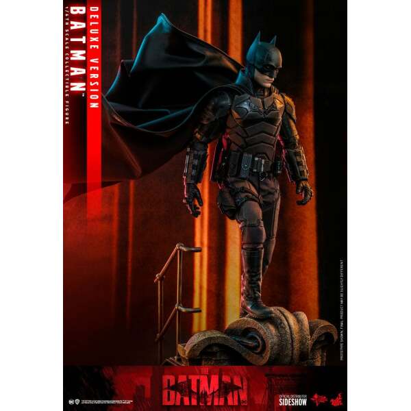 Figura Batman Deluxe The Batman Version Movie Masterpiece 1/6 31cm Hot Toys - Collector4U.com