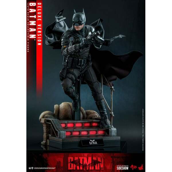 Figura Batman Deluxe The Batman Version Movie Masterpiece 1/6 31cm Hot Toys - Collector4U.com