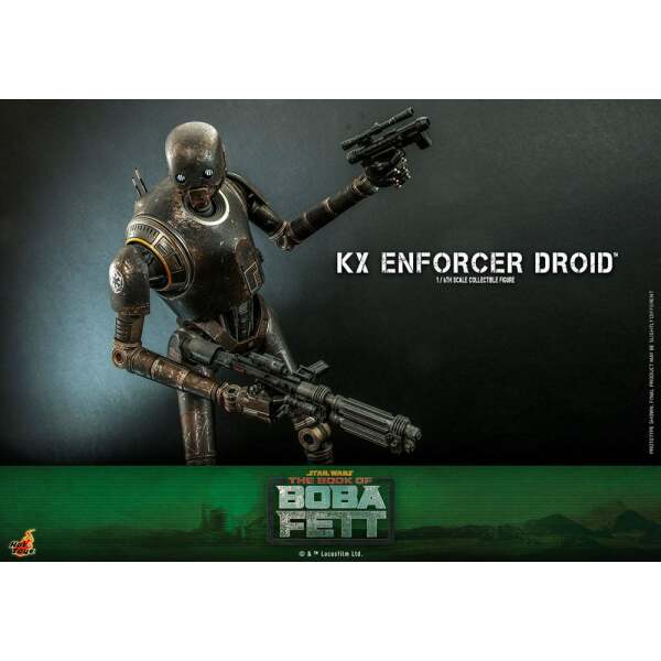 Figura Enforcer Droid Star Wars: The Book of Boba Fett 1/6 KX 36 cm Hot Toys - Collector4U.com