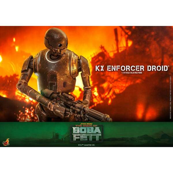 Figura Enforcer Droid Star Wars: The Book of Boba Fett 1/6 KX 36 cm Hot Toys - Collector4U.com