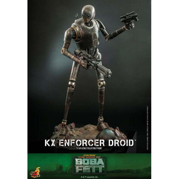 Figura Enforcer Droid Star Wars: The Book of Boba Fett 1/6 KX 36 cm Hot Toys - Collector4U.com