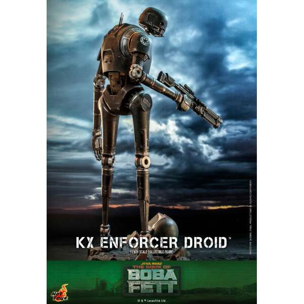 Figura Enforcer Droid Star Wars: The Book of Boba Fett 1/6 KX 36 cm Hot Toys - Collector4U.com