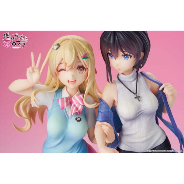 Estatuas Ren Furutachi & Akuru Hayahoshi OshiRabu: Waifus Over Husbandos Pack de 2 1/7 23 cm Apex