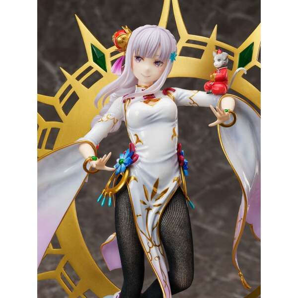 Estatua Emilia Re:ZERO -Starting Life in Another World- PVC 1/7 China Dress Ver. 38 cm Furyu - Collector4U.com