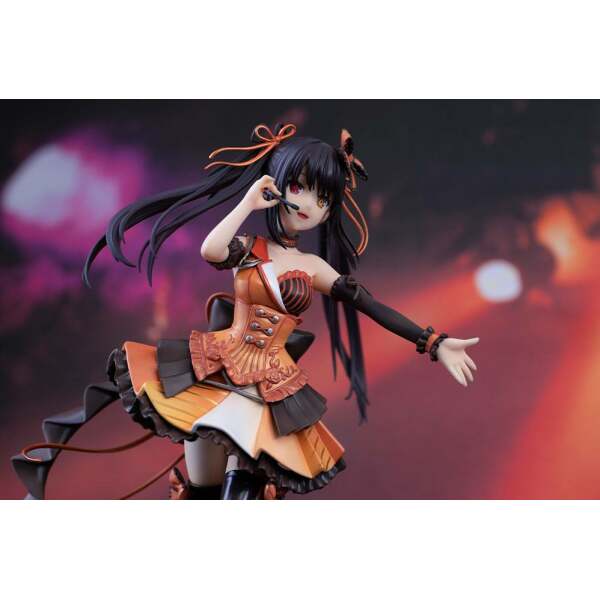 Estatua Kurumi Tokisaki Date A Live Fragment: Date A Bullet PVC 1/7 (Idol Ver.) Another Edition 24 cm Plum Pmoa - Collector4U.com