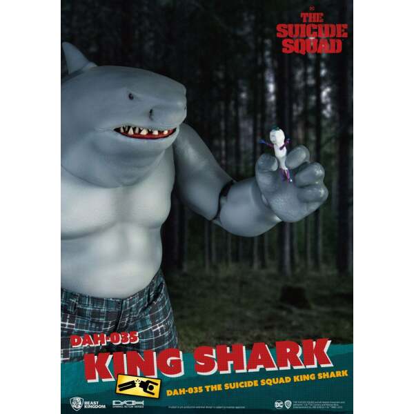 Figura King Shark El Escuadrón Suicida Dynamic 8ction Heroes 1/9 21 cm Beast Kingdom Toys - Collector4U.com