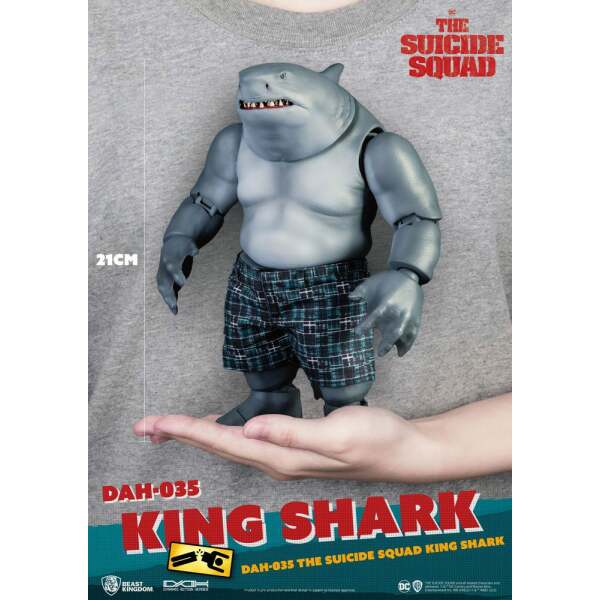 Figura King Shark El Escuadrón Suicida Dynamic 8ction Heroes 1/9 21 cm Beast Kingdom Toys - Collector4U.com