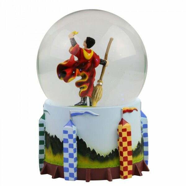 Bola de agua decorativa Harry Potter Quidditch 18 cm Enesco - Collector4U.com