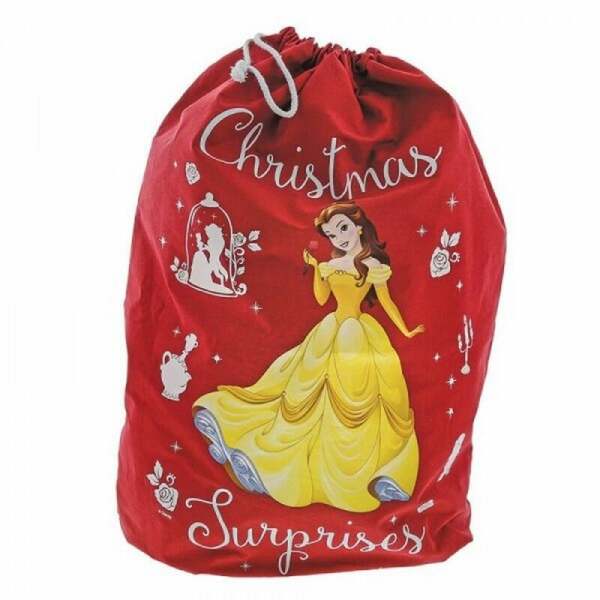 Bolsa de navidad Disney La Bella y la Bestia Enesco - Collector4U.com