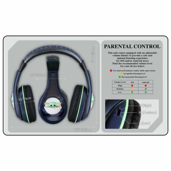 Cascos Auriculares The Mandalorian Star Wars eKids - Collector4U.com