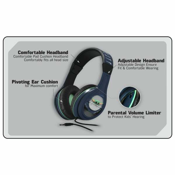 Cascos Auriculares The Mandalorian Star Wars eKids - Collector4U.com