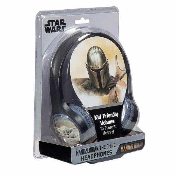 Cascos Auriculares The Mandalorian Star Wars infantiles eKids - Collector4U.com