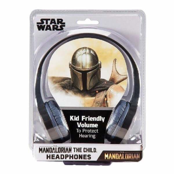 Cascos Auriculares The Mandalorian Star Wars infantiles eKids - Collector4U.com