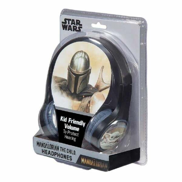 Cascos Auriculares The Mandalorian Star Wars infantiles eKids - Collector4U.com