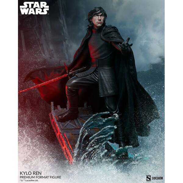 Estatua Kylo Ren Star Wars Episode IX Premium Format 55 cm Sideshow - Collector4U.com