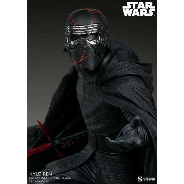 Estatua Kylo Ren Star Wars Episode IX Premium Format 55 cm Sideshow - Collector4U.com