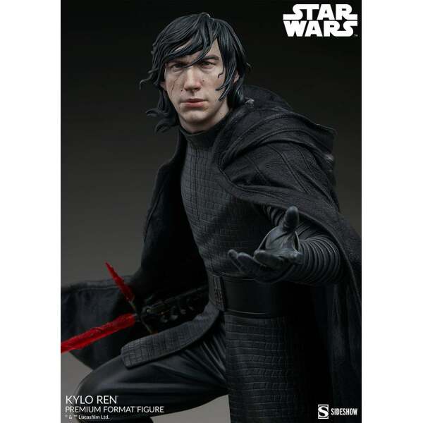 Estatua Kylo Ren Star Wars Episode IX Premium Format 55 cm Sideshow - Collector4U.com