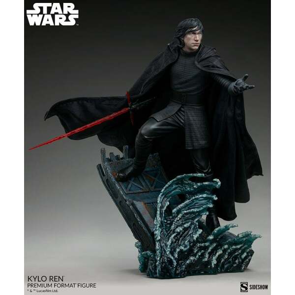 Estatua Kylo Ren Star Wars Episode IX Premium Format 55 cm Sideshow - Collector4U.com