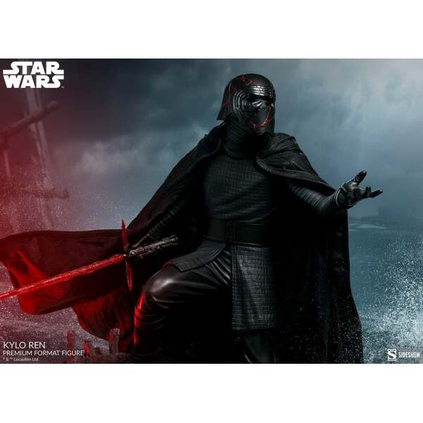 Estatua Kylo Ren Star Wars Episode IX Premium Format 55 cm Sideshow - Collector4U.com