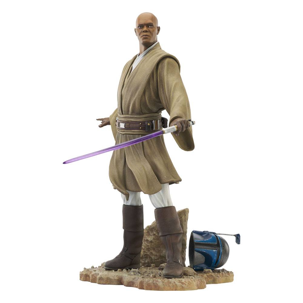 Estatua Mace Windu Star Wars Episode II Premier Collection 28 cm Gentle Giant