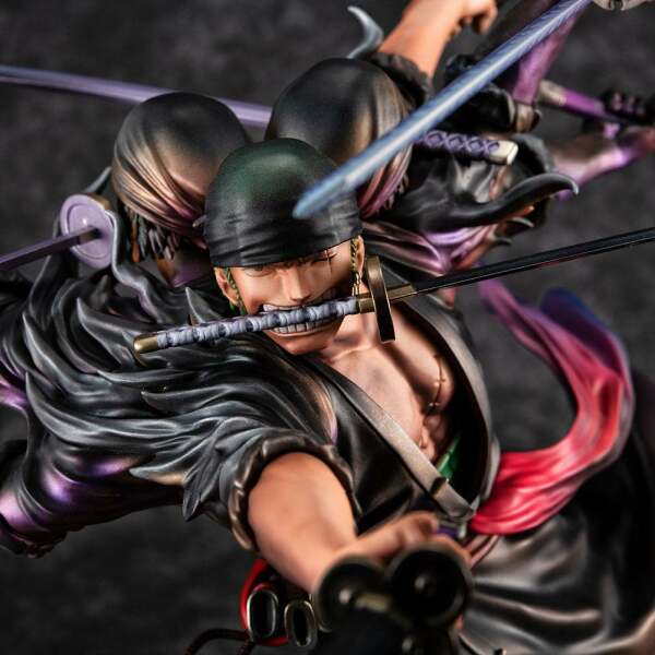 Estatua Roronoa Zoro One Piece Excellent Model P.O.P. SA-Maximum Ver. Demon Spirit Kyuutouryuu Asura 17 cm Megahouse - Collector4U.com