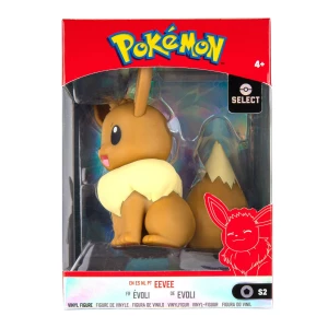 Figura Eevee Pokémon vinilo 11 cm Jazwares - Collector4U.com