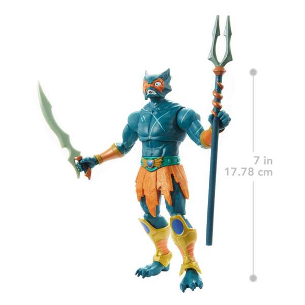 Figura Mer-Man Masters of the Universe: Revelation Masterverse 2022 18 cm Mattel - Collector4U.com