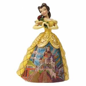 Figura decorativa Castillo Bella La Bella y la Bestia Disney 16 cm Enesco - Collector4U.com