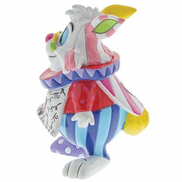 Figura decorativa Conejo Blanco Disney 8cm Enesco - Collector4U.com