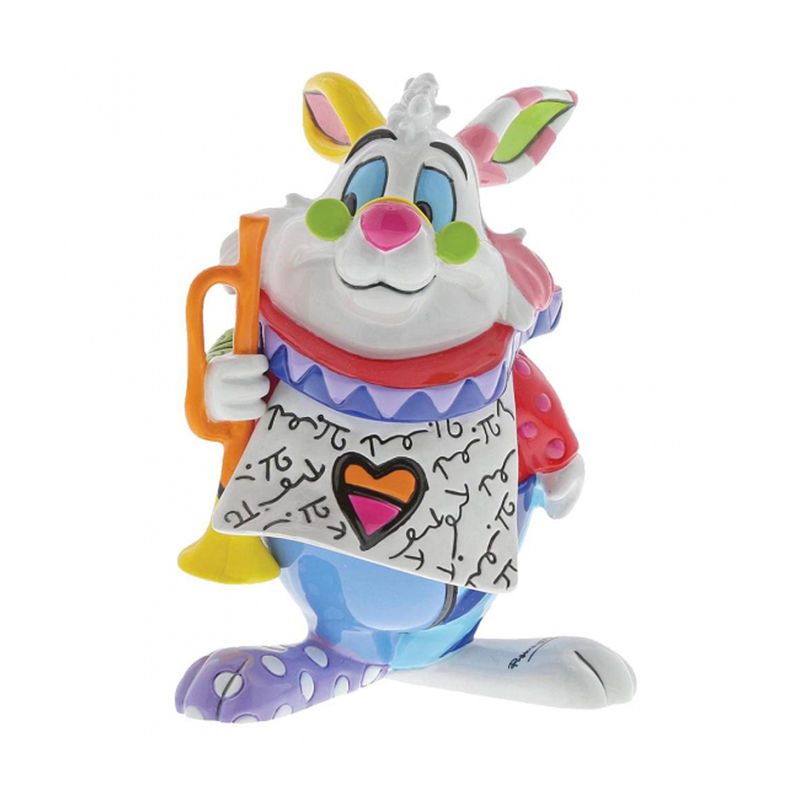 Figura decorativa Conejo Blanco Disney 8cm Enesco