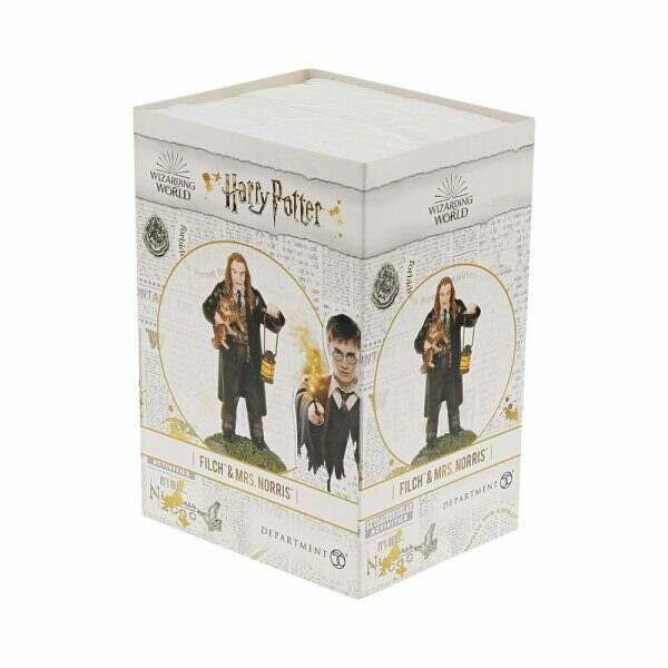 Figura decorativa Flich y Mr Norris Harry Potter Enesco - Collector4U.com