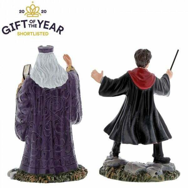 Figura decorativa Harry Potter y Dumbledore 8 cm Enesco - Collector4U.com