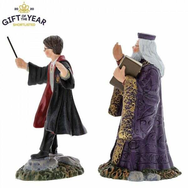 Figura decorativa Harry Potter y Dumbledore 8 cm Enesco - Collector4U.com