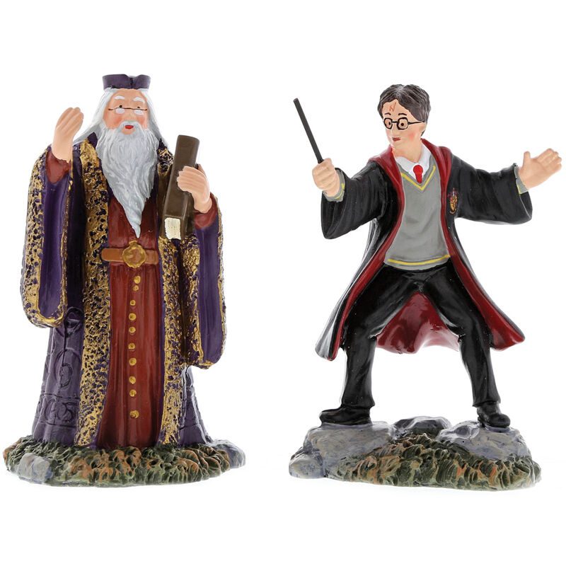 Figura decorativa Harry Potter y Dumbledore 8 cm Enesco